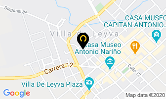 Mapa de Villa Diana en Villa de Leyva