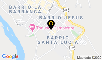 Mapa de Villa Piscinas en Santa Fe de Antioquia