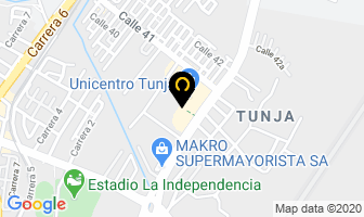 Mapa de Villa Romana en Tunja