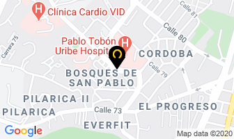 Mapa de Villegas Alvaro en Medellín