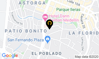 Mapa de Villegas Perrsse Alberto en Medellín