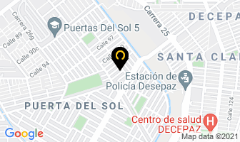 Mapa de Villegas Piedad en Cali