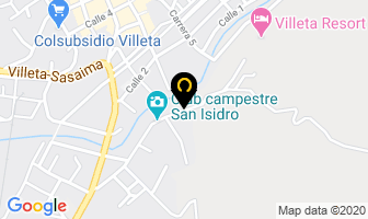 Mapa de Villeta Resort Hotel en Villeta