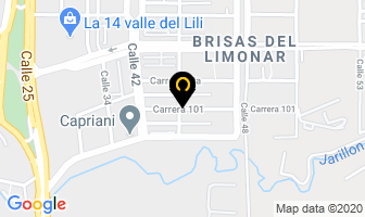 Mapa de Villuyo Spa en Cali