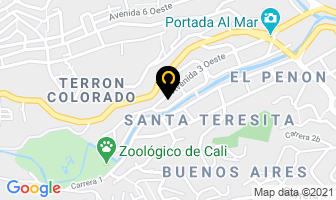 Mapa de Vimar Internacional en Cali