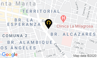 Mapa de Vimarco Ltda. en Santa Marta