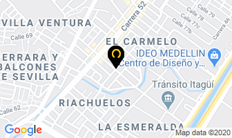 Mapa de Vinil Arte en Itaguí