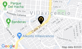 Mapa de Vinilonas Distribuidora en Villavicencio
