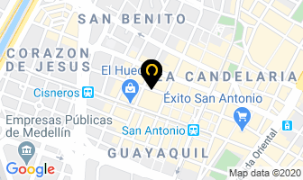 Mapa de Vinivisa Store en Medellín