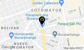 Mapa de Vinotinto Restaurant en Bucaramanga
