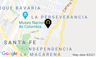 Mapa de Violines En Concierto en Bogotá D.C