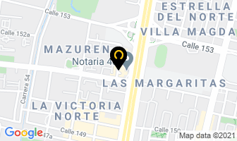 Mapa de Vip Security Rent Car Ltda. en Bogotá D.C
