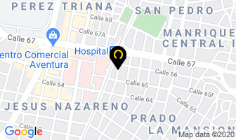 Mapa de Virtual Color®s en Medellín