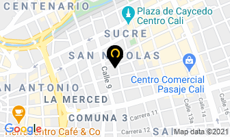 Mapa de Virtual Styls en Cali