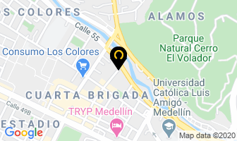 Mapa de Visa S.a. en Medellín