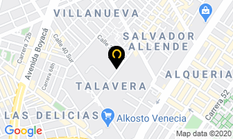 Mapa de Viseg S.a en Bogotá D.C