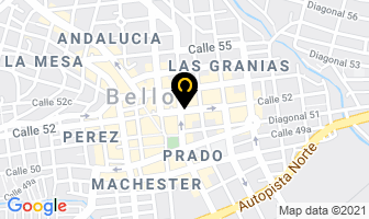 Mapa de Visión Belleza en Medellín