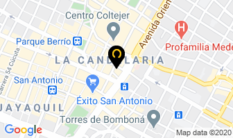 Mapa de Vision Blue en Medellín