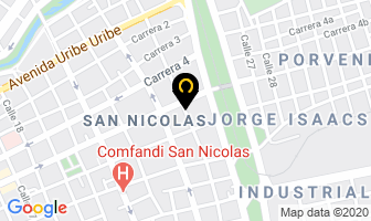 Mapa de Vision Copias en Cali