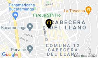 Mapa de Vision Ingenieria Ltda. en Bucaramanga