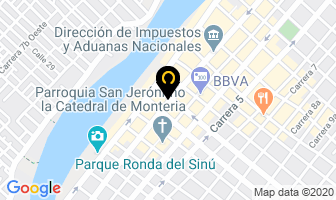 Mapa de Visión Sport en Montería