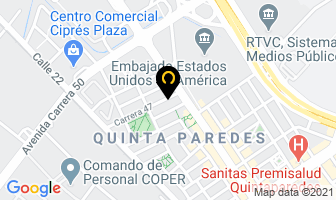 Mapa de Vision Studio Peluqueria en Bogotá D.C
