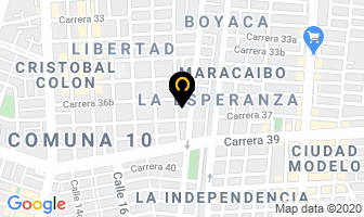 Mapa de Visionarios Internacionales en Cali