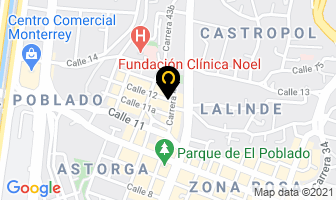 Mapa de Visionart Moviliary S.a.s. en Medellín