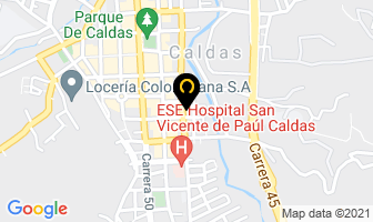 Mapa de Visual Fashion en Medellín