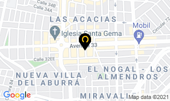 Mapa de Visual Marketing Global S.a.s. en Medellín