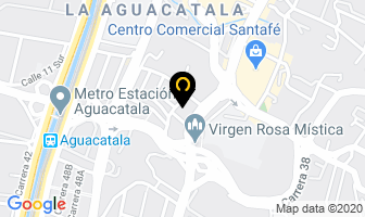 Mapa de Visual Vending S.a. en Medellín