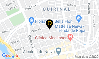 Mapa de Vital Dent en Neiva