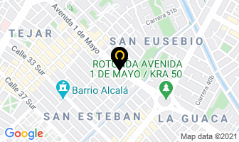 Mapa de Vital Esthetic en Bogotá D.C