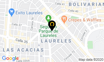 Mapa de Vital Grupo en Medellín