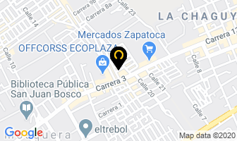 Mapa de Vital Medic Terapia en Mosquera