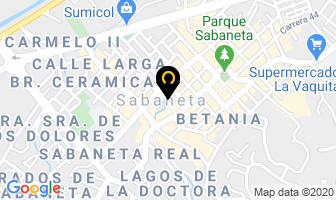Mapa de Vital Spa De Uñas en Sabaneta