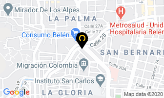 Mapa de Vitaldent en Medellín