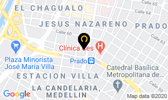 Mapa de Vitaxis en Medellín