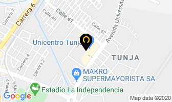 Mapa de Viteza Tiendas Deportivas en Tunja