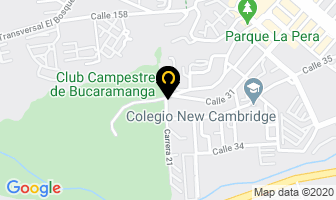Mapa de Vitra Club en Bucaramanga