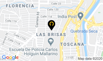 Mapa de Vitrinas Edwin Correa en Medellín