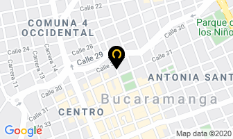 Mapa de Vitrinas Morales en Bucaramanga