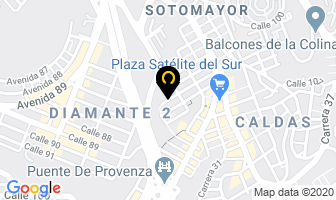 Mapa de Vitro Studio en Bucaramanga