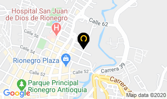 Mapa de Vitroriente en Rionegro