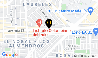 Mapa de Vittos Ristorante en Medellín