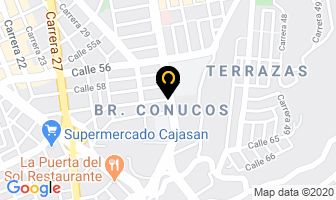 Mapa de Vive+ en Bucaramanga