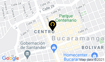 Mapa de Víveres Cimitarra en Bucaramanga
