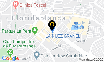 Mapa de Vivero Arte en Floridablanca