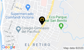 Mapa de Vivero El Jazmín en Tulua
