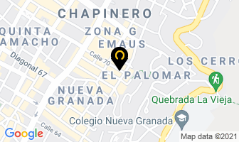 Mapa de Vivero Espinosa S.a. en Bogotá D.C